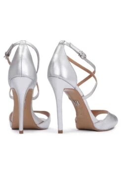 Kazar TERRY - Riemensandalette - Silver -Kazar Schuhe Geschaft 016ea5ee96134405bd4746468259d835