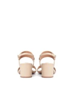 Kazar TANZANY-LEATHER SANDALS ON A WIDE HEEL - Riemensandalette - Beige -Kazar Schuhe Geschaft 01cd04cbb32142259a240a1f8183c16f