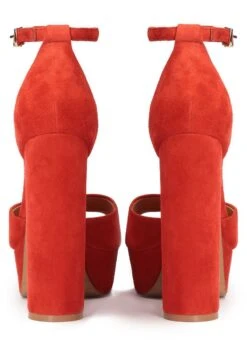 Kazar EVITA - High Heel Sandalette - Red -Kazar Schuhe Geschaft 18ed7c8b05444b4ca64798cbd45f77a5