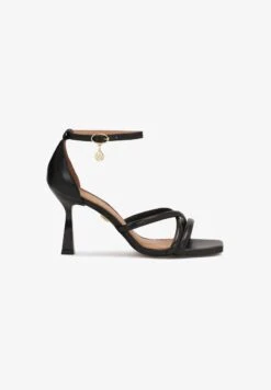 Kazar WITH A COVERED HEEL AND A SQUARE TOE - High Heel Sandalette - Black 10 Kazar WITH A COVERED HEEL AND A SQUARE TOE - High Heel Sandalette - Black -Kazar Schuhe Geschaft 1b70ae282e2548229a424f43326b25be 1