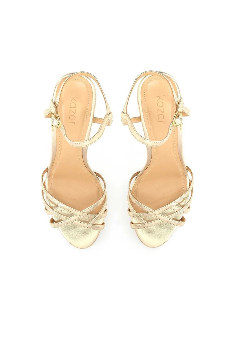 Kazar LAZURITE - High Heel Sandalette - Gold 4 Kazar LAZURITE - High Heel Sandalette - Gold – Bild 4
