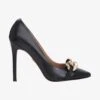 Kazar ELM LUXURY WITH GOLD LINKS - High Heel Pumps - Black