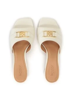 Kazar SAKURA - Pantolette Hoch - Beige -Kazar Schuhe Geschaft 2827b27de8294f41a2e1a00677ac8c14