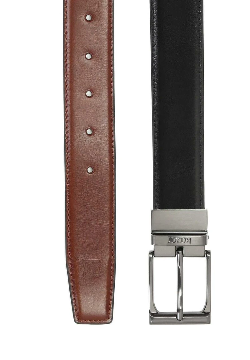 Kazar REVERSIBLE - Gürtel Business - Brown 4 Kazar REVERSIBLE - Gürtel Business - Brown – Bild 4
