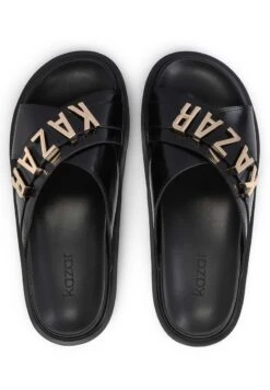 Kazar DESIRE - Pantolette Flach - Black -Kazar Schuhe Geschaft 308a3980d05a4ddaace54c7c7f5fb3fc