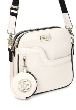 Kazar POLINE - Umhängetasche - Off White -Kazar Schuhe Geschaft 3961cb46bf344566888463fc42b3ca40