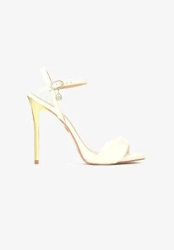 Kazar TERRY - High Heel Sandalette - White