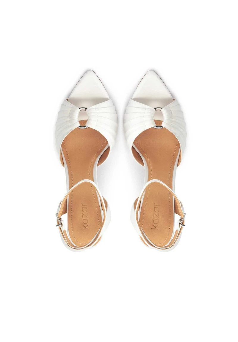 Kazar KISS-ELEGANT WEDDING SANDALS - High Heel Sandalette - White 3 Kazar KISS-ELEGANT WEDDING SANDALS - High Heel Sandalette - White – Bild 3