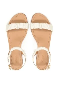 Kazar CITRINE RUFFLED - Riemensandalette - Beige -Kazar Schuhe Geschaft 5d2d505fe9c74cf5a4aad253f6920608