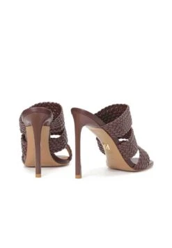 Kazar CLOTILDE ELEGANT ON A TALL HEEL - Pantolette Hoch - Dark Brown -Kazar Schuhe Geschaft 692f92aa0ef3405b9850961ea61bf484