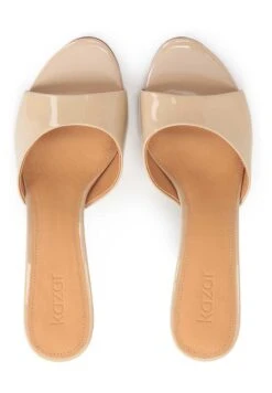 Kazar AUDE - Pantolette Hoch - Beige -Kazar Schuhe Geschaft 764d5c8df4084fa695945b1d4b35e99c