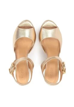 Kazar High Heel Sandalette - Gold -Kazar Schuhe Geschaft 78babe3574554bce846c0a0947aa61d4