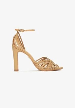 Kazar High Heel Sandalette - Light Brown