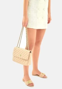 Kazar MATILDA - Pantolette Flach - Beige -Kazar Schuhe Geschaft 7ccfadbb48974c4591b5f584e67fed26