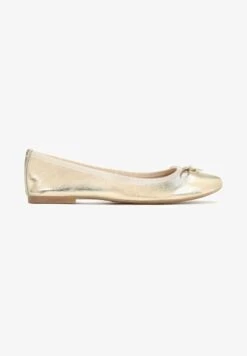 Kazar DENISE - Klassischer Ballerina - Gold -Kazar Schuhe Geschaft 807769ccf4c74e0ca58103ac25293047 1