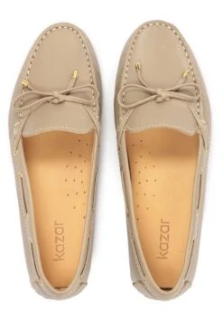 Kazar APRICOT - Bootsschuh - Beige -Kazar Schuhe Geschaft 8f7e88ed84d1458cad7ef18a8b939d1b