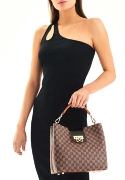 Kazar RAB WITH TWO HANDLES - Handtasche - Brown -Kazar Schuhe Geschaft 930573dc1ae54b70a3d93aaa9ba4f7d9