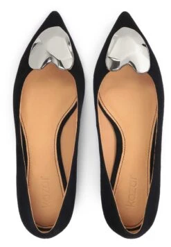 Kazar NIXIE - Klassischer Ballerina - Black -Kazar Schuhe Geschaft 966ef0b854c34a4789f5730bdf85ab2b