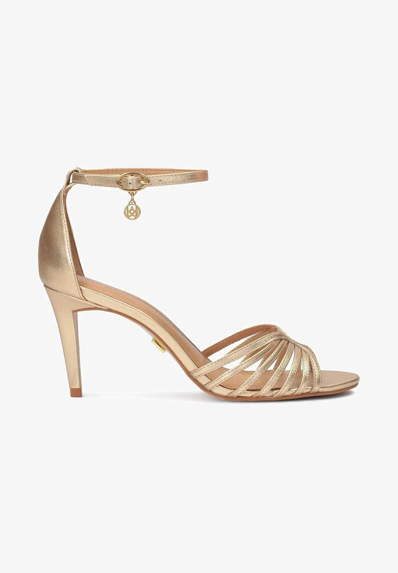 Kazar SANDY - High Heel Sandalette - Gold 1 Kazar SANDY - High Heel Sandalette - Gold