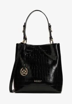Kazar SELENA - Handtasche - Black -Kazar Schuhe Geschaft b7aa04994f66457488392462a5e5f878