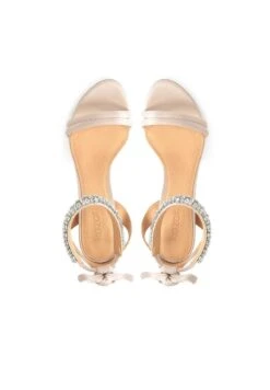 Kazar JOSEFINE - ELEGANT WEDDING WITH A BOW-TIE AND A BELT WIT - Riemensandalette - Beige -Kazar Schuhe Geschaft bb3d4ecea0d643f2b5b4388f04f773a5