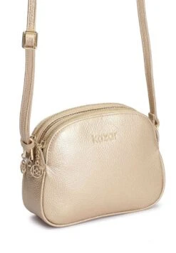Kazar NETTI - Handtasche - Gold -Kazar Schuhe Geschaft cd7c85d59bd54a63b90558c10a12a205