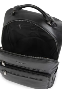 Kazar JONAS - Tagesrucksack - Black -Kazar Schuhe Geschaft d466d6209a4c46debeecb71d2c4a4ae7