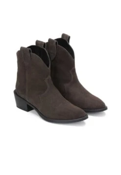 Kazar VIOLA - Cowboy-/Bikerstiefelette - Dark Brown -Kazar Schuhe Geschaft d8dc36e2e32440b398667994d0eba077