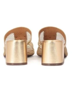 Kazar SAGE - Pantolette Hoch - Gold -Kazar Schuhe Geschaft d8e46c7aa4e7447c9fb88be59d825953