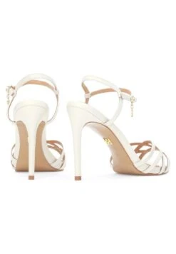 Kazar LAZURITE - High Heel Sandalette - Beige/white -Kazar Schuhe Geschaft da38ace35b494036882edd2b3923fd16
