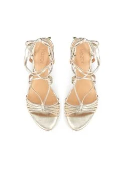Kazar MEGAN - High Heel Sandalette - Gold -Kazar Schuhe Geschaft e0a306ef52fa4691b03796bf117de68a