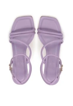 Kazar Studio CORNELIE ELEGANT WITH UNUSUAL HEEL - High Heel Sandalette - Purple -Kazar Schuhe Geschaft e21f0bf1e9214e2c8e187d9af52ebb8a