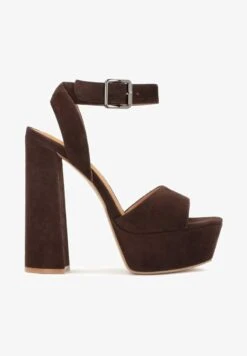 Kazar Studio TEONA - High Heel Sandalette - Dark Brown -Kazar Schuhe Geschaft e5d12e49425243528daa157eada40ef7 1