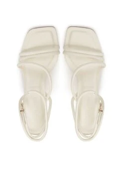 Kazar Studio CORNELIE ELEGANT WITH UNUSUAL HEEL - High Heel Sandalette - Beige -Kazar Schuhe Geschaft ee1d263f24224521bdaf36f95cbe27c5