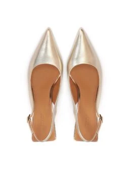 Kazar CAITLIN WITH AN UNCOVERED - High Heel Pumps - Gold -Kazar Schuhe Geschaft f43b9e6e1de84f1e8043e4f2e33b0302