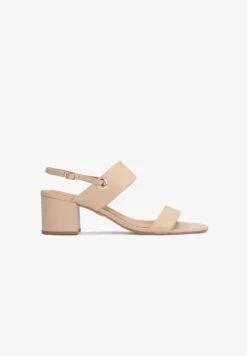 Kazar TANZANY-LEATHER SANDALS ON A WIDE HEEL - Riemensandalette - Beige -Kazar Schuhe Geschaft fa942e9527d842e6b75cd8591f89b70d 1