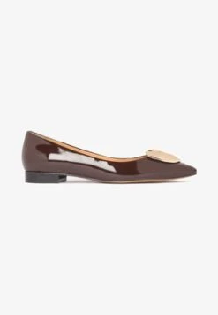 Kazar NANCY - Klassischer Ballerina - Dark Brown -Kazar Schuhe Geschaft fbda46214bef4acdac96950a3fde77aa
