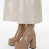 Kazar Studio MAURA - High Heel Stiefelette - Light Brown